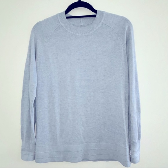 lululemon athletica Sweaters - Lululemon Simply Wool Sweater Heathered Starlight